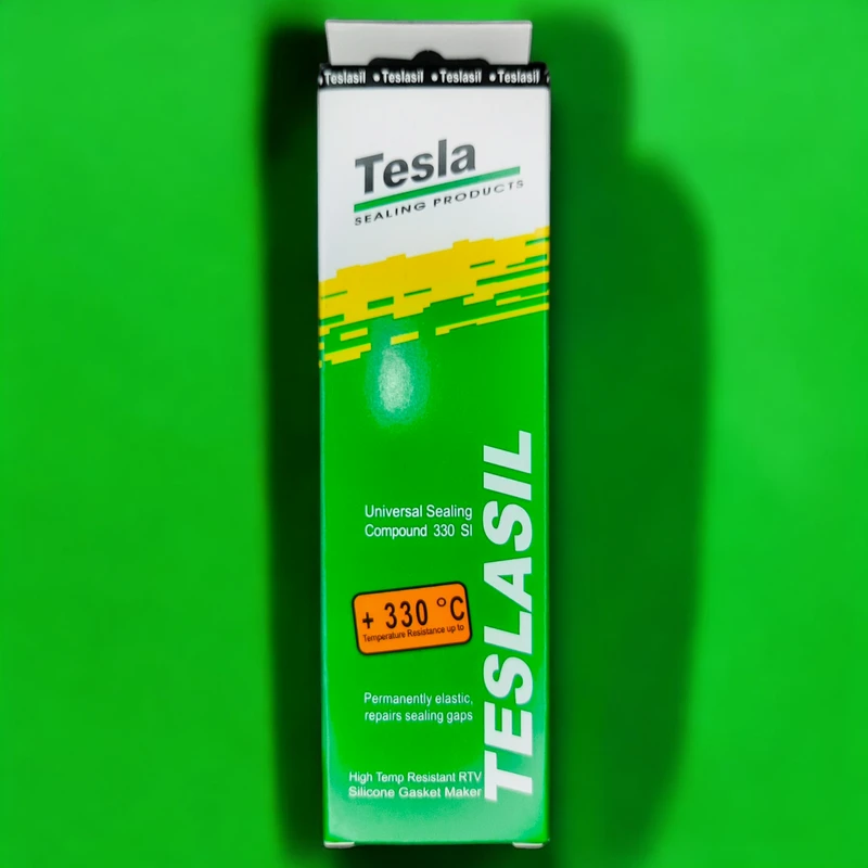 چسب واشرساز تسلا Tesla 330SL | چسب سیلیکونی نسوز ۳۳۰ درجه