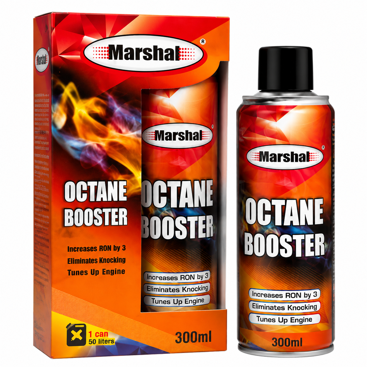 اکتان بوستر مارشال Marshal 300ml | مکمل افزایش اکتان بنزین خودرو